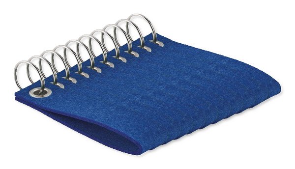 Pack de 100 GiftRetail MO6508 - SUORA Porte-clés en feutre RPET