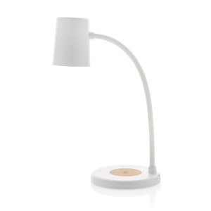 XD Collection P514.03 - Zenara RCS 15W draadloze bureaulamp van gerecycled plastic
