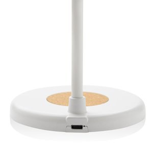XD Collection P514.03 - Zenara RCS 15W draadloze bureaulamp van gerecycled plastic