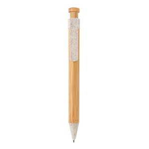 XD Collection P610.54 - Bamboe pen met tarwestro clip