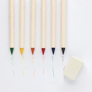 XD Collection P611.36 - Micki GRS Infinity ensemble de 6 crayons de couleur avec bloc-notes
