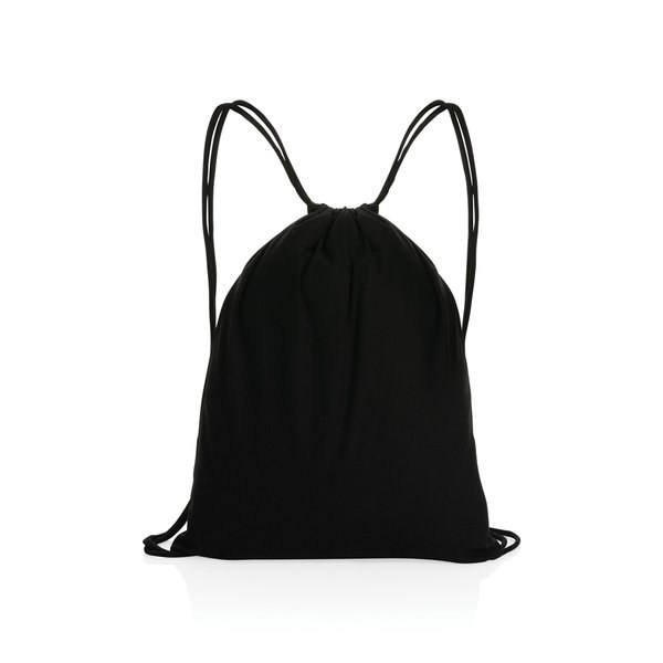 XD Collection P762.63 - Impact AWARE™ recycled cotton drawstring backpack 145g