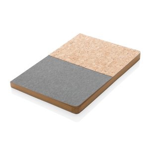 XD Collection P774.33 - A5 kurk en kraft notitieboek