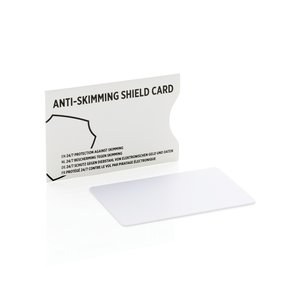 XD Collection P820.52 - Anti-skimming RFID shield card with active jamming chip