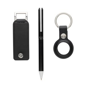 Swiss Peak P820.98 - SP Tula RCS-gecertificeerde rPU 3-delige luxe geschenkset