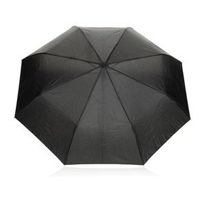 XD Collection P850.71 - Parapluie Yara 21" AWARE™ RPET couleur unie avec mousqueton