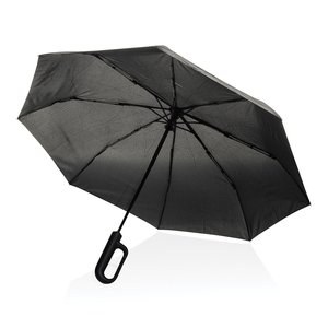 XD Collection P850.71 - Parapluie Yara 21" AWARE™ RPET couleur unie avec mousqueton