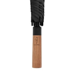 XD Collection P850.72 - Tony Aware™ RPET 30 inch acacia auto open paraplu