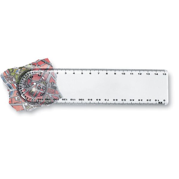 LASTA Liniaal met loep - GiftRetail KC3102