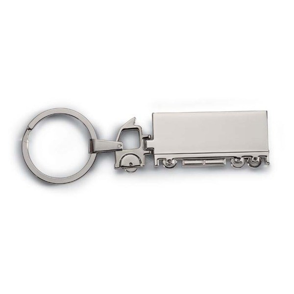 TRUCKY Metalen sleutelhanger - GiftRetail KC6300