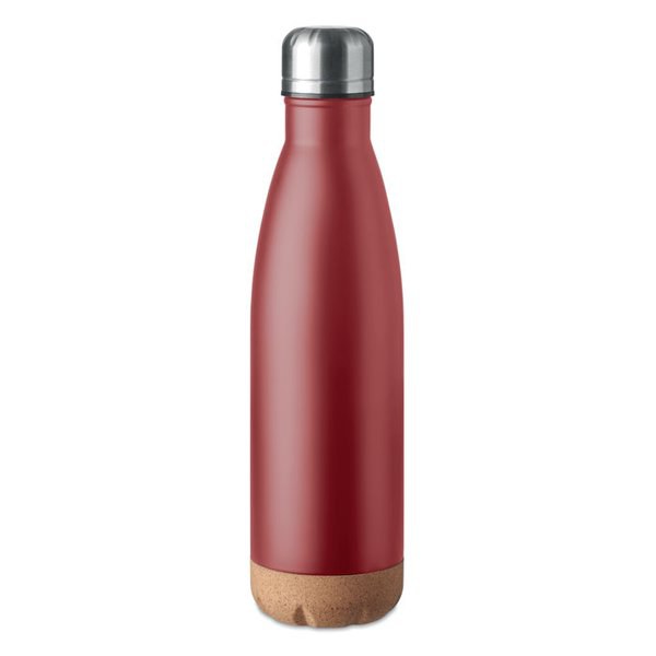 ASPEN CORK Dubbelwandige fles 600 ml - GiftRetail MO6313