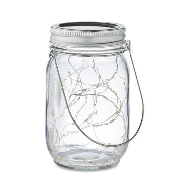 POT LAMP Mason jar solar buitenlamp - GiftRetail MO6341