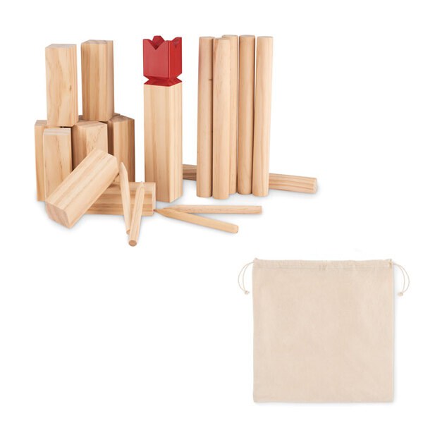 KING Houten werpspel - GiftRetail MO6396