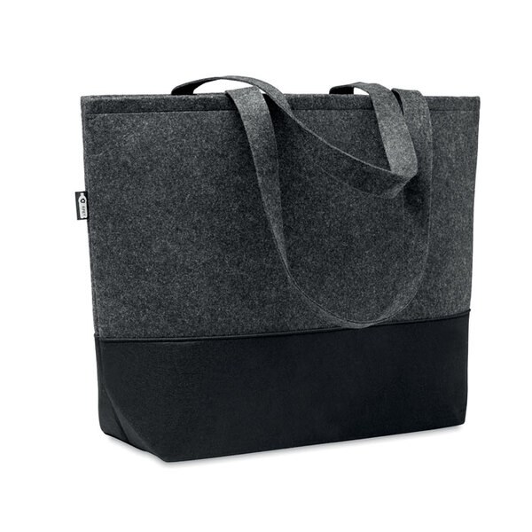 DUO INDICO RPET vilten boodschappentas - GiftRetail MO6455