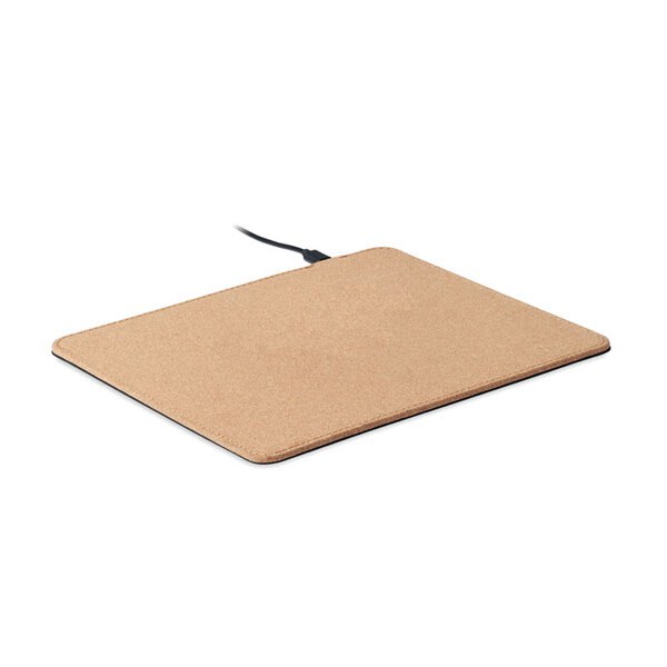 WIRELESS MATTY Muismat met 15W oplader - GiftRetail MO6476