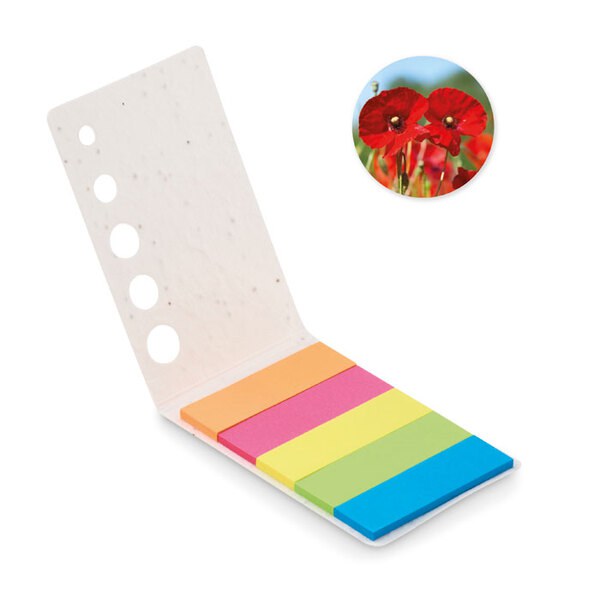 MEMO SEED Zaadpapier pagemarkeringen - GiftRetail MO6511