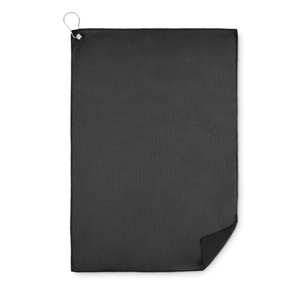 TOWGO RPET golfhanddoek met hanger - GiftRetail MO6526