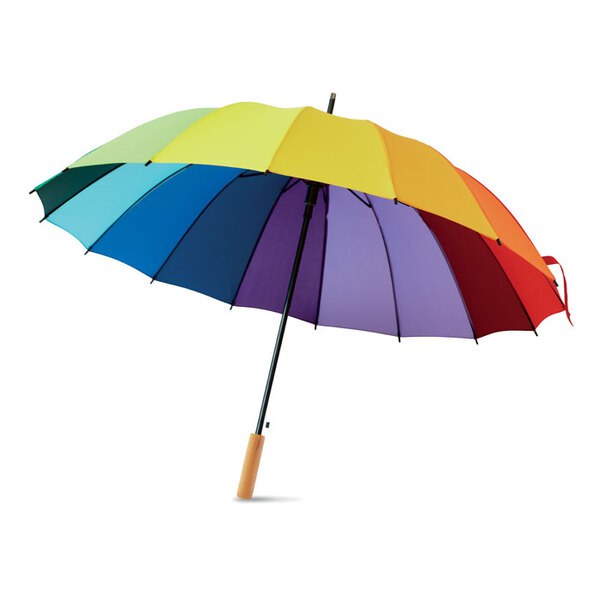 BOWBRELLA Parapluie arc-en-ciel 27 " - GiftRetail MO6540