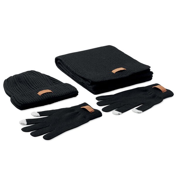 DENALI Set  3 pièces d'hiver en RPET - GiftRetail MO6651