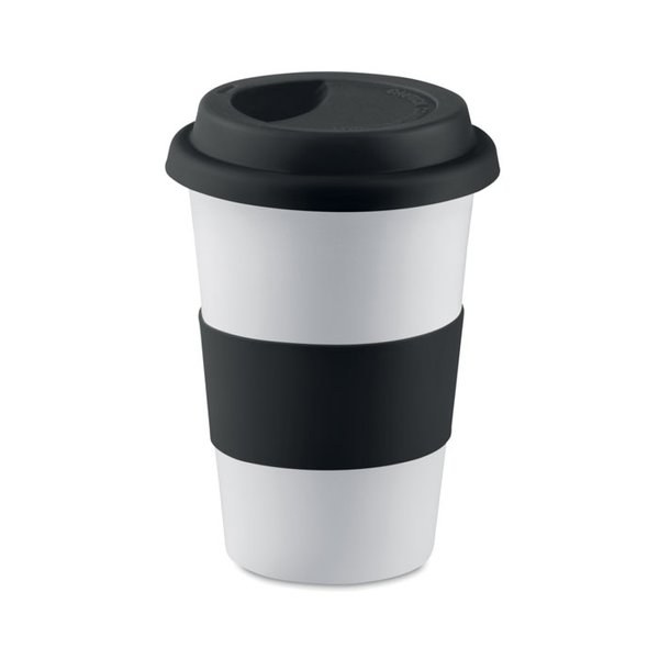 TRIBECA Mug céramique avec silicone - GiftRetail MO7683