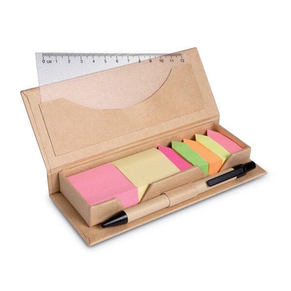 STIBOX Set de bureau, boîte cartonnée - GiftRetail MO7756