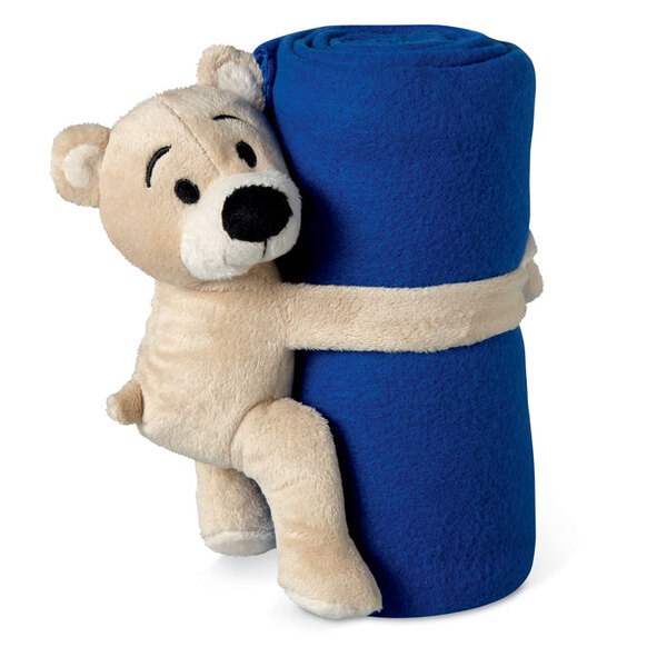 MANTA Couverture polaire avec ours - GiftRetail MO8252