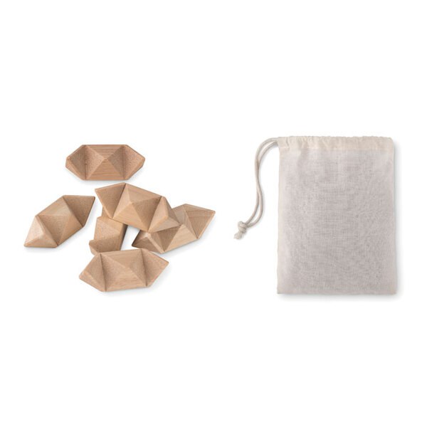 STARNATS Eco-vriendelijke Ster Breinbreker Puzzel - GiftRetail MO8931