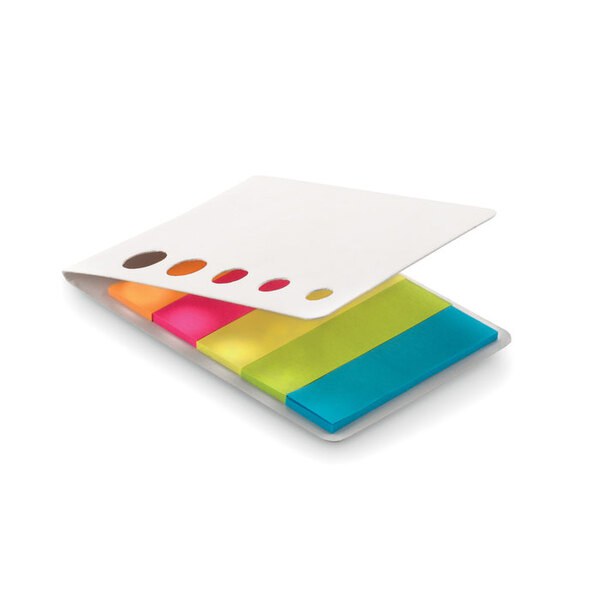 MEMOSTICKY Marqueurs adhésifs 5 couleurs - GiftRetail MO9036