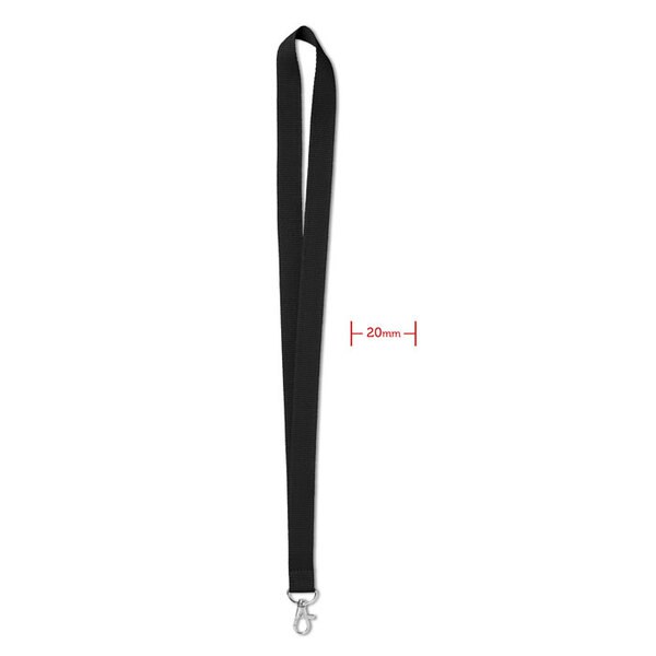 SIMPLE LANY sleutelkoord 20 mm - GiftRetail MO9058