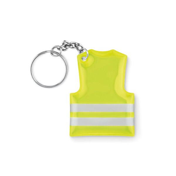 VISIBLE RING Sleutelhanger veiligheidsvest - GiftRetail MO9199
