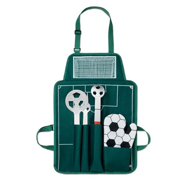 DONAU BALLY Voetbal BBQ-set - GiftRetail MO9223