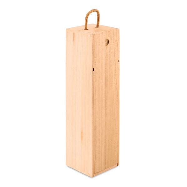 VINBOX Coffret bouteille en bois - GiftRetail MO9413