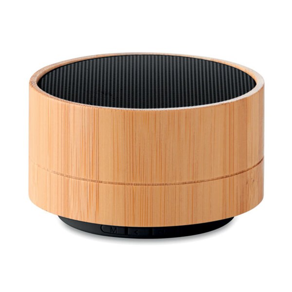 SOUND BAMBOO Haut-parleur sans fil Bambou - GiftRetail MO9609