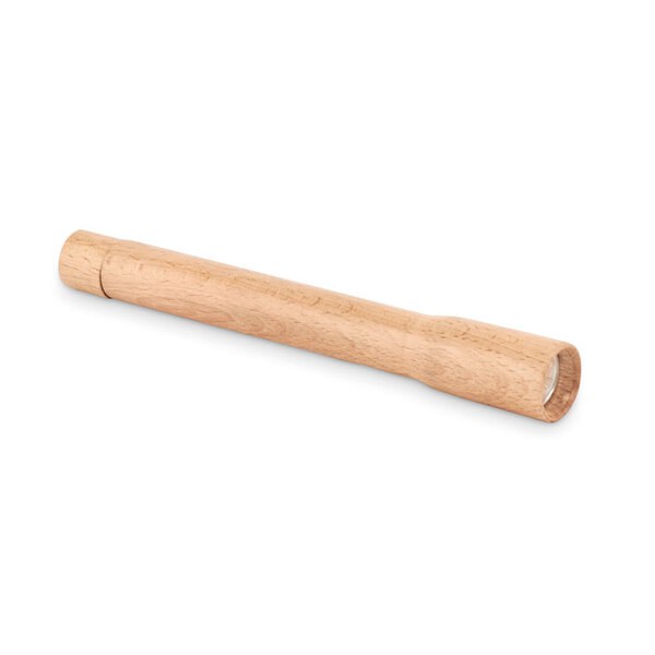 TELES Torche en bois lumière COB - GiftRetail MO6695