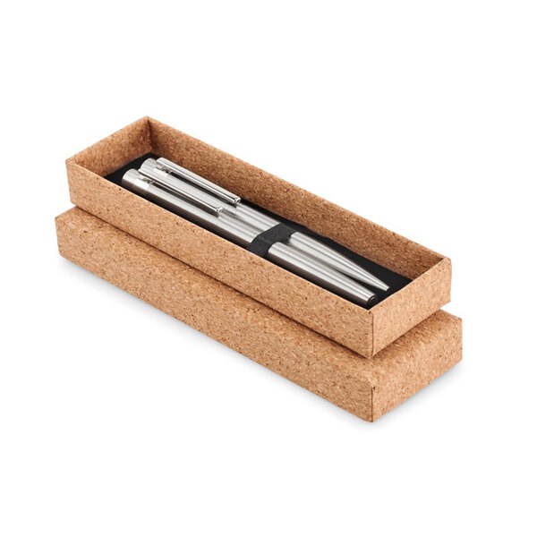 GRAZ SET Gerecyclede RVS pennen - GiftRetail MO6795