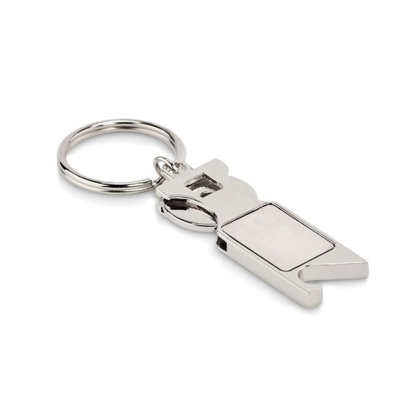 TOKEU Euro munt sleutelhanger - GiftRetail MO6824