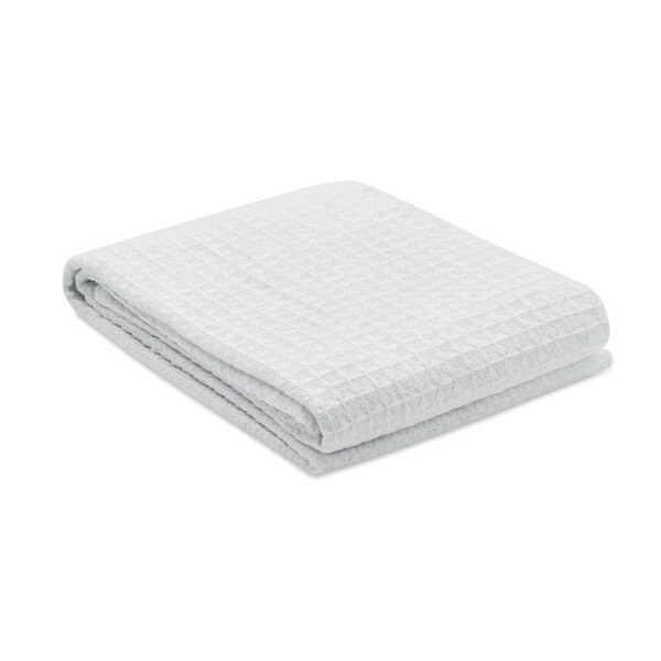 GUSTO Katoenen wafeldeken 350 gr/m² - GiftRetail MO2049