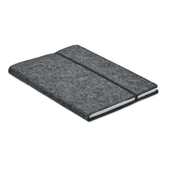 FELTBOOK Carnet A5 en feutre RPET - GiftRetail MO2093
