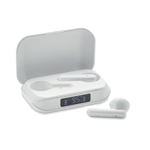 QUAVER Ecouteurs TWS en ABS recyclé - GiftRetail MO6946