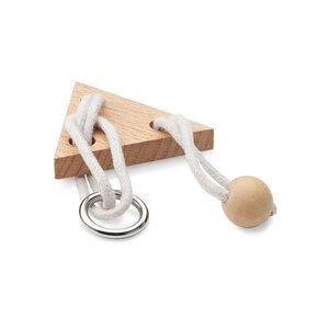 NERVE Casse-tête Triangle en bois - GiftRetail MO6989