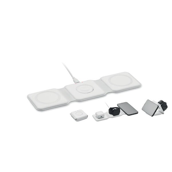ORIO 3-in-1 Foldable Wireless Charging Station - GiftRetail MO2145