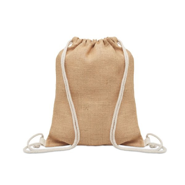 FUKURO Jute rugzakje met koord
