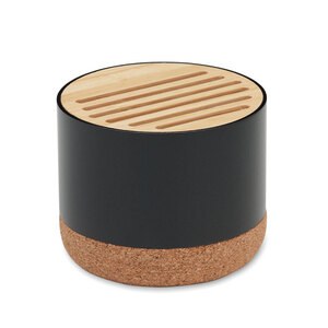RUMBA Kurk en aluminium luidspreker - GiftRetail MO2205