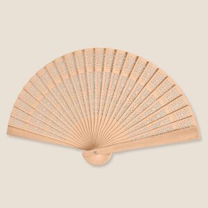 Goya 22049 - Ornamental Wooden Fan with Designs SWEET
