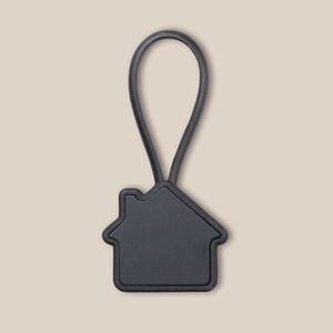 Goya 36035 - Aluminium Huis Sleutelhanger met Siliconenlus ROOF