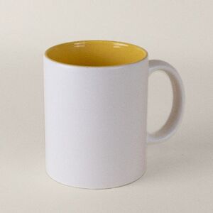 Goya 37510 - Mug céramique blanc 350 ml, intérieur coloré GRAVEN