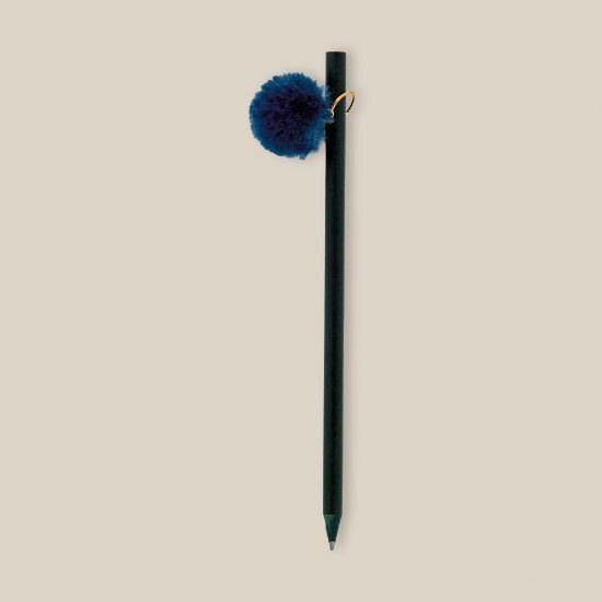 Goya 37532 - Black Wooden Pencil with Colored Pompon GINGER