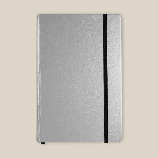 A5 Metallic PU Cover Notebook, 80 Sheets LUMINE