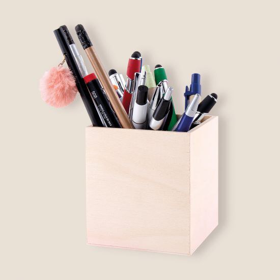 Goya 38026 - Houten Paneel Etui met Grote Ruimte PINE