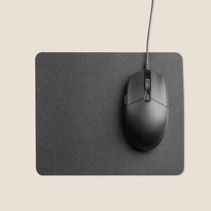 Goya 38514 - Tapis de souris noir en PU DESK